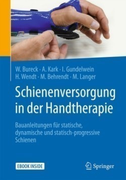 Schienenversorgung in der Handtherapie, m. 1 Buch, m. 1 E-Book