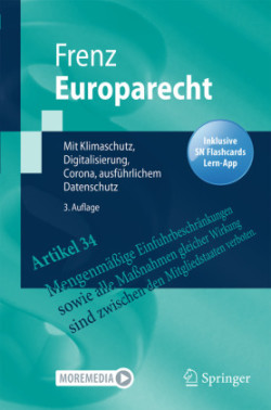 Europarecht, m. 1 Buch, m. 1 E-Book