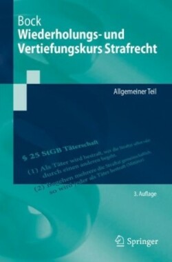 Wiederholungs- und Vertiefungskurs Strafrecht