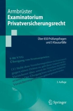 Examinatorium Privatversicherungsrecht