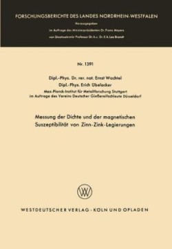 Messung der Dichte und der magnetischen Suszeptibilität von Zinn-Zink-Legierungen