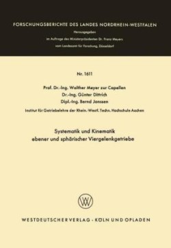 Systematik und Kinematik ebener und sphärischer Viergelenkgetriebe