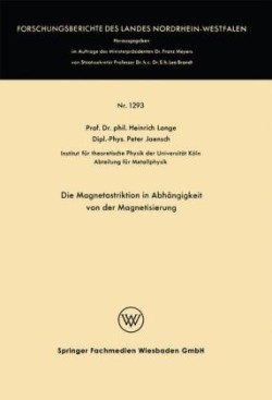 Die Magnetostriktion in Abhängigkeit von der Magnetisierung