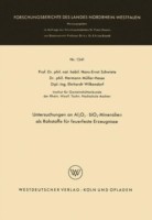 Untersuchungen an Al2O3 · SiO2-Mineralien als Rohstoffe für feuerfeste Erzeugnisse