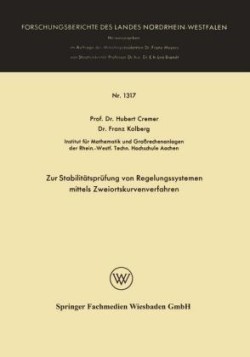 Zur Stabilitätsprüfung von Regelungssystemen mittels Zweiortskurvenverfahren