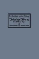 Die lyrische Dichtung