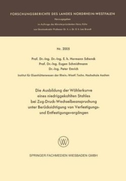 Die Ausbildung der Wöhlerkurve eines niedriggekohlten Stahles bei Zug-Druck-Wechselbeanspruchung unter Berücksichtigung von Verfestigungs- und Entfestigungsvorgängen