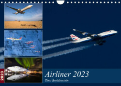 Airliner 2023 (Wandkalender 2023 DIN A4 quer)