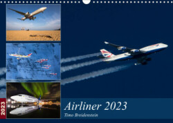 Airliner 2023 (Wandkalender 2023 DIN A3 quer)