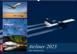 Airliner 2023 (Wandkalender 2023 DIN A2 quer)