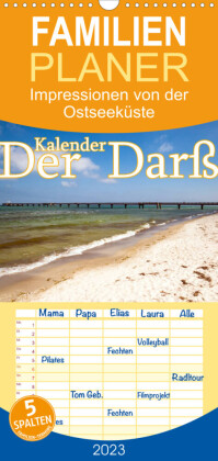 Familienplaner Der Darß Kalender (Wandkalender 2023 , 21 cm x 45 cm, hoch)