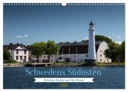 Schwedens Südosten (Wandkalender 2024 DIN A3 quer), CALVENDO Monatskalender