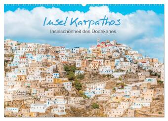 Insel Karpathos - Inselschönheit des Dodekanes (Wandkalender 2024 DIN A2 quer), CALVENDO Monatskalender