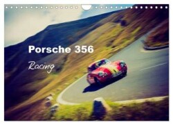 Porsche 356 - Racing (Wandkalender 2024 DIN A4 quer), CALVENDO Monatskalender