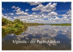 Uganda - die Perle Afrikas (Wandkalender 2024 DIN A2 quer), CALVENDO Monatskalender