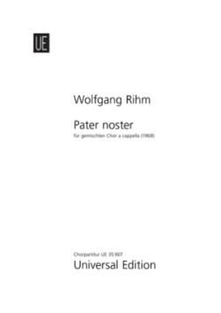 Pater noster Chor SATB. Bd.1