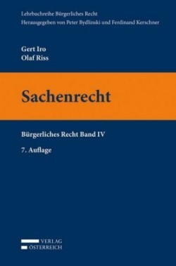 Sachenrecht. Bürgerliches Recht Band IV