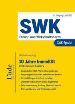 SWK-Spezial 10 Jahre ImmoESt