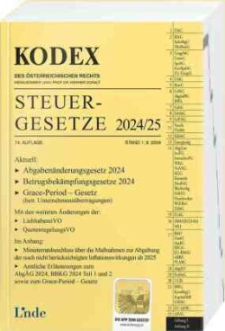 KODEX Steuergesetze 2024/25