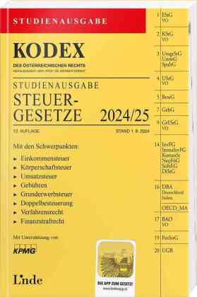 KODEX Studienausgabe Steuergesetze 2024/25