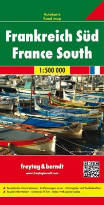 France South Road Map 1:500 000