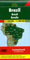 Brazil Road Map 1:2 000 000 - 1:3 000 000