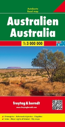 Australia Road Map 1:3 000 000