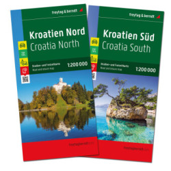 Croatia North and South Map Pack