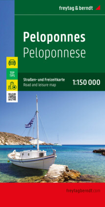 Peloponnes Road and Leisure Map 1:150,000