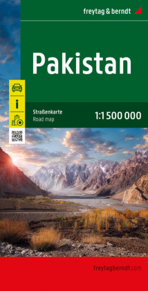 Pakistan, Autokarte 1:1.500.000, freytag & berndt