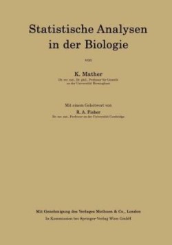 Statistische Analysen in der Biologie