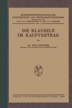 Die Klauseln im Kaufvertrag