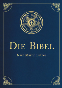 Die Bibel - Altes und Neues Testament. In Cabra-Leder gebunden mit Goldprägung