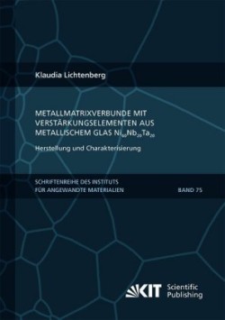 Metallmatrixverbunde mit Verstärkungselementen aus metallischem Glas Ni  Nb2 Ta2  - Herstellung und Charakterisierung