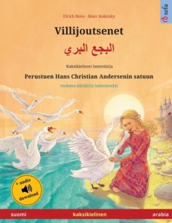 Villijoutsenet - البجع البري (suomi - arabia) Kaksikielinen lastenkirja perustuen Hans Christian Andersenin satuun, mukana aanikirja ladattavaksi