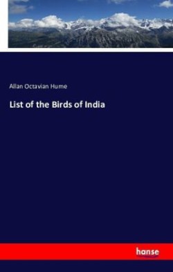 List of the Birds of India