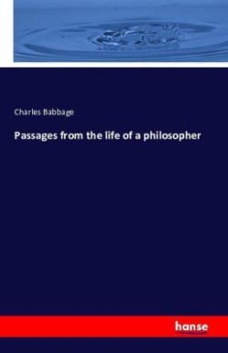 Passages from the life of a philosopher