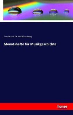 Monatshefte für Musikgeschichte