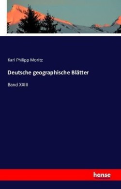 Deutsche geographische Blätter