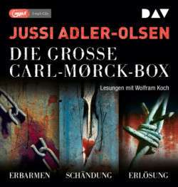 Die große Carl-Mørck-Box 1. Box.1, 3 Audio-CD, 3 MP3