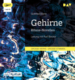 Gehirne. Rönne-Novellen, 1 Audio-CD, 1 MP3