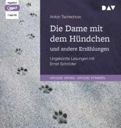 Die Dame mit dem Hündchen und andere Erzählungen, 1 Audio-CD, 1 MP3