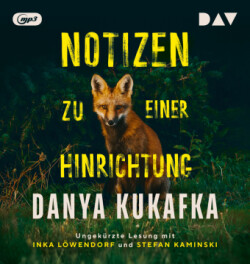 Notizen zu einer Hinrichtung, 1 Audio-CD, 1 MP3