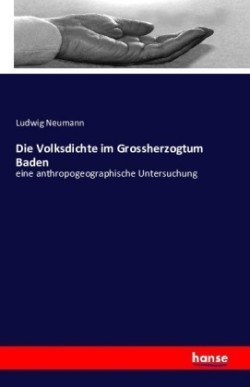 Volksdichte im Grossherzogtum Baden