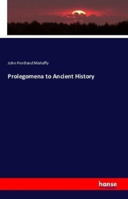 Prolegomena to Ancient History