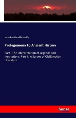 Prolegomena to Ancient History