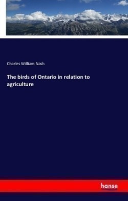 birds of Ontario in relation to agriculture