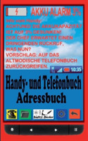 Handy- und Telefonbuch - Adressbuch