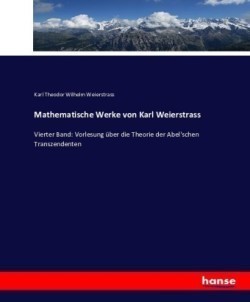 Mathematische Werke von Karl Weierstrass