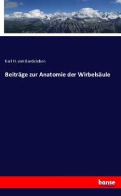 Beiträge zur Anatomie der Wirbelsäule